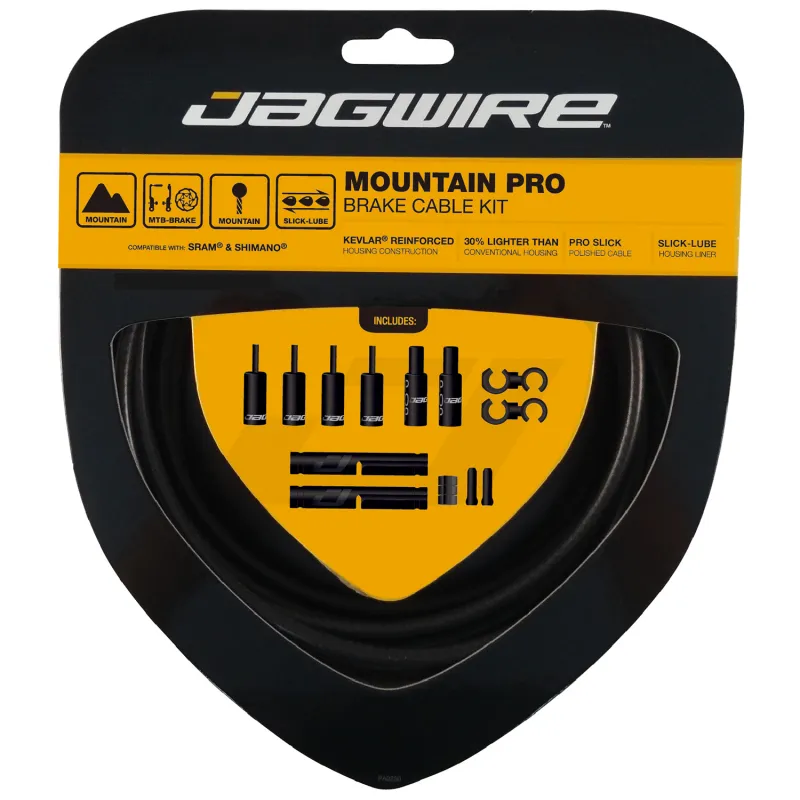 Kit de câbles de frein vélo VTT - Freinage précis et fiable - JAGWIRE