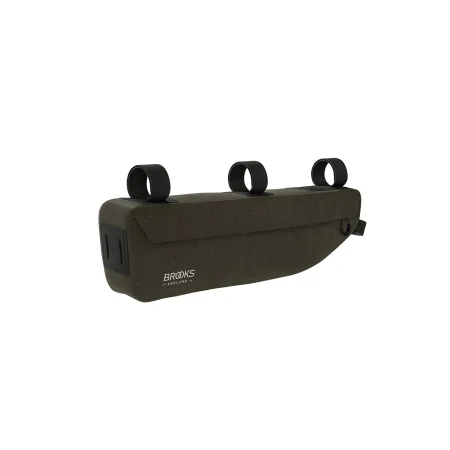 Sacoche de cadre vélo 3L verte - Rangement bikepacking pratique - BROOKS