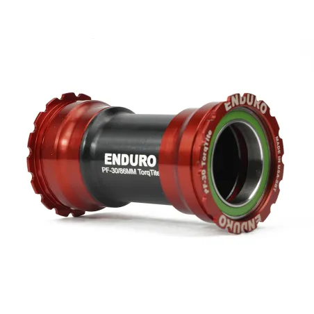 Boîtier de pédalier BB386 vers axe 30mm - Roulements inox contact angulaire - ENDURO BEARINGS