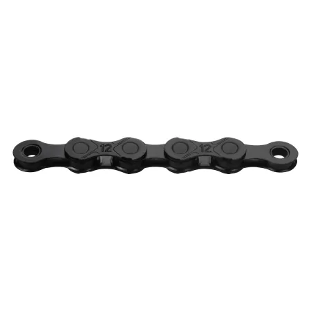 Chaîne vélo 12 vitesses cirée traitement DLC noir - Faible friction haute durabilité - KMC