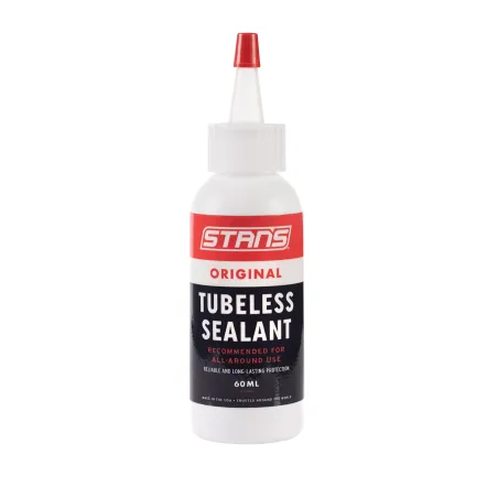 Liquide préventif tubeless vélo 60ml - Réparation crevaison instantanée - STANS
