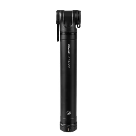 Pompe à pied vélo gravel double étage - Gonflage rapide haute pression - TOPEAK