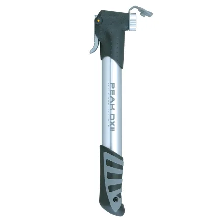 Mini-pompe vélo compacte coloris argent - Gonflage portable pratique - TOPEAK