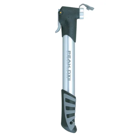 Mini-pompe vélo compacte coloris argent - Gonflage portable pratique - TOPEAK