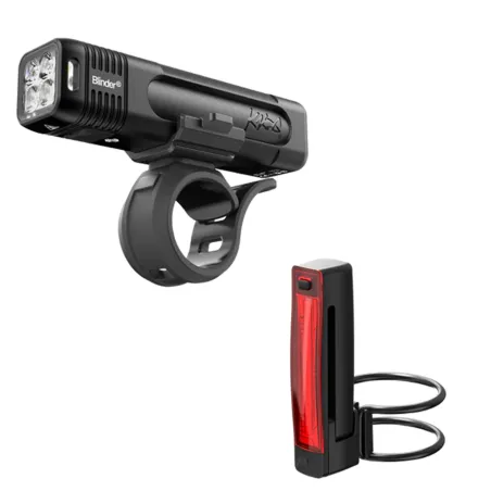 Feu arriere velo Blinder Pro 700 noir - Visibilite securite rechargeable USB - KNOG