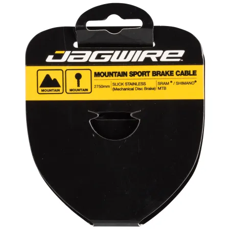 Câble de frein vélo VTT inox - Glisse renforcée compatible SRAM/Shimano - JAGWIRE