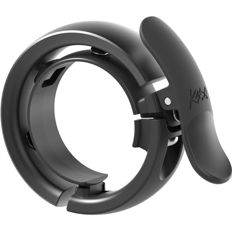Sonnette vélo compacte design - Petit format anthracite élégant - KNOG