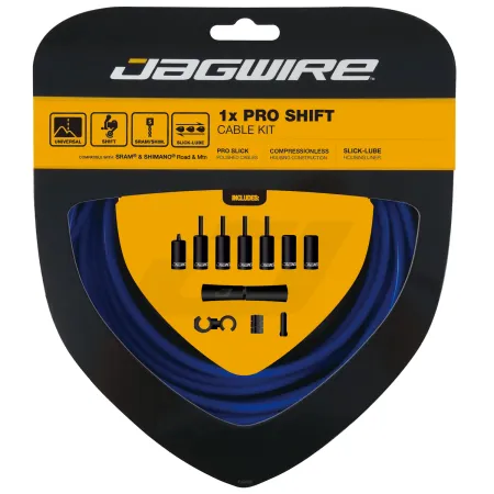 Kit de câble de dérailleur vélo mono-plateau - Passage de vitesses fluide - JAGWIRE
