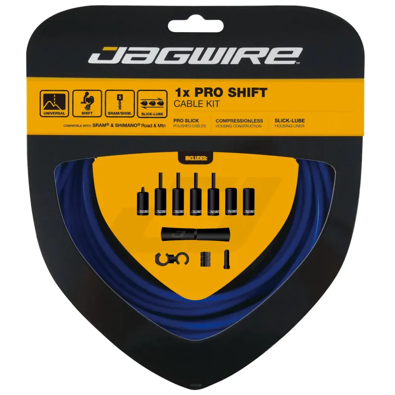 Kit de câble de dérailleur vélo mono-plateau - Passage de vitesses fluide - JAGWIRE