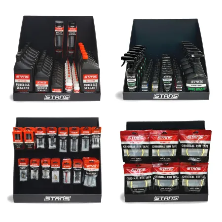Presentoir de vente accessoires velo - Solution merchandising boutique - STANS