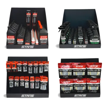 Presentoir de vente accessoires velo - Solution merchandising boutique - STANS