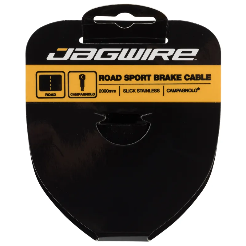 Câble de frein vélo route inox - Glisse renforcée compatible Campagnolo - JAGWIRE