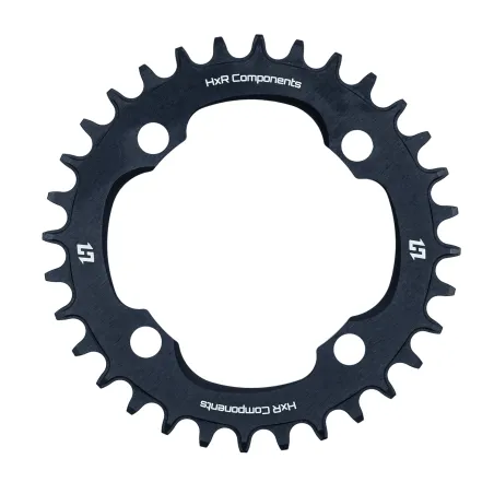 Plateau velo BCD 94mm 34 dents noir - Transmission precise et durable - HXR COMPONENTS