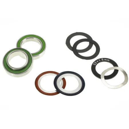 Kit boîtier de pédalier BSA SRAM GXP - Roulements inox contact angulaire - ENDURO BEARINGS