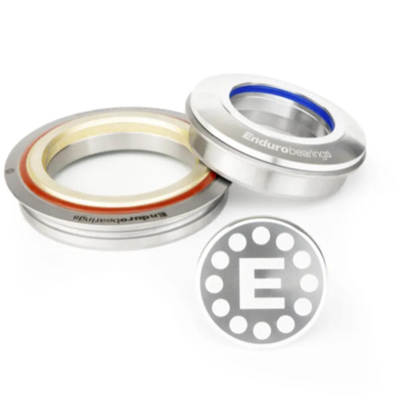Jeu de direction Zero Stack argent 44/56mm - Rotation fluide et durable - ENDURO BEARINGS