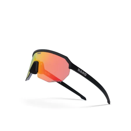 Lunettes de vélo Helbo photochromiques noir mat - Adaptation automatique luminosité - NAOS