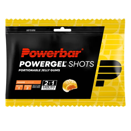 Bonbons energetiques cyclisme orange - Energie rapide et pratique boite de 24 - POWERBAR