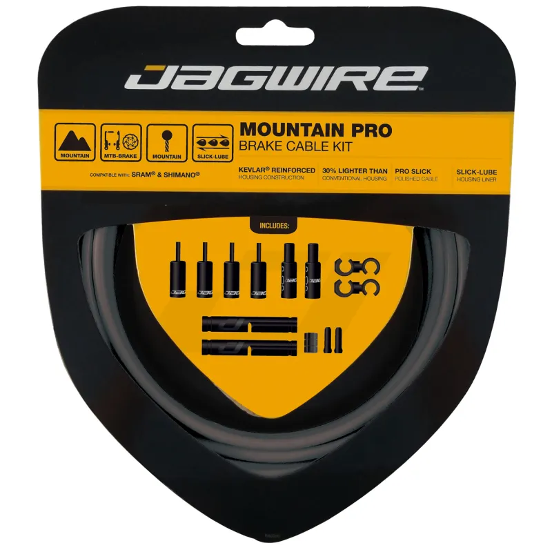 Kit de câbles de frein vélo VTT - Freinage précis et fiable - JAGWIRE