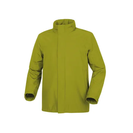 Combinaison de pluie moto vert citron taille 2XL - Protection imperméable totale - TAAC TUCANO URBANO
