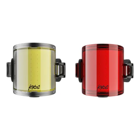 Lot de 2 mini réflecteurs vélo Cobber - Compact et visible - KNOG