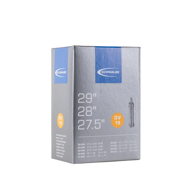 Chambre à air vélo multi-diamètre valve Dunlop - Polyvalente et fiable - SCHWALBE