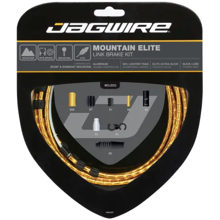 Kit de frein vélo VTT haut de gamme - Gaine articulée durable et précise - JAGWIRE