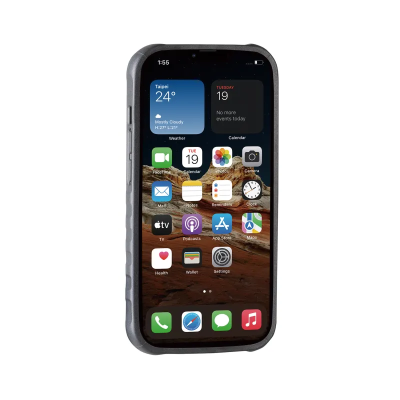 Étui vélo pour iPhone 13 - Protection et fixation guidon sécurisée - TOPEAK