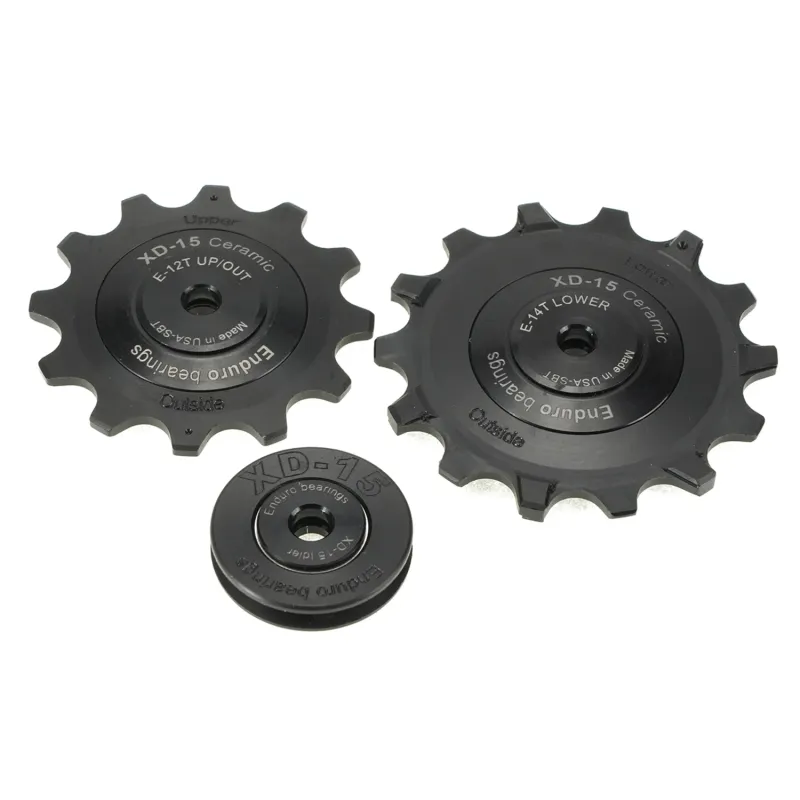 Galets de dérailleur vélo 12 vitesses - Compatible SRAM Eagle - ENDURO BEARINGS