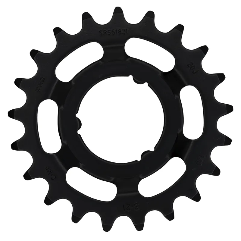 Pignon vélo large 21 dents - Compatible transmission Shimano - KMC