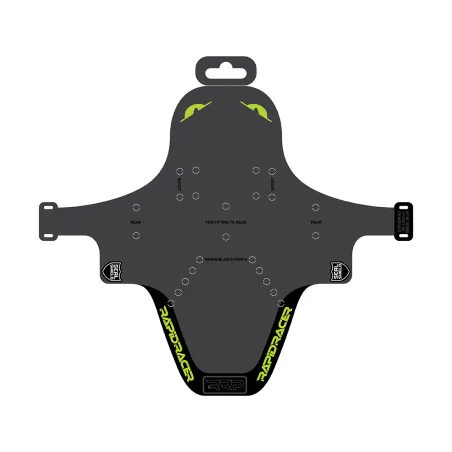 Protection de cadre vélo enduro vert fluo standard - Anti-eclats renforce VTT descente - RRP