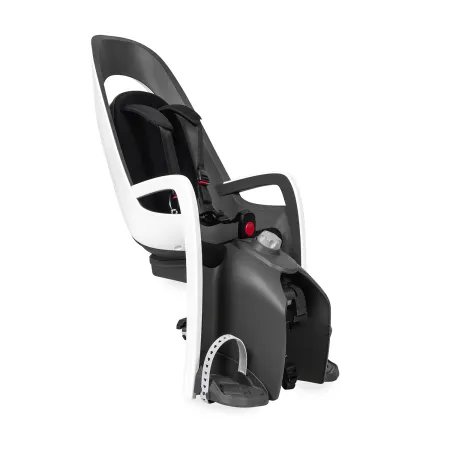 Siège vélo enfant avec adaptateur porte-bagage - Fixation arrière sécurisée - HAMAX