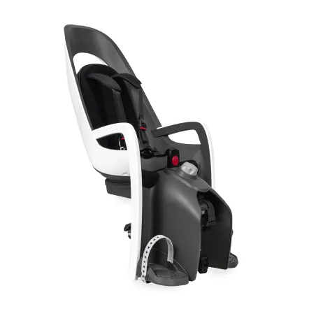 Siège vélo enfant avec adaptateur porte-bagage - Fixation arrière sécurisée - HAMAX
