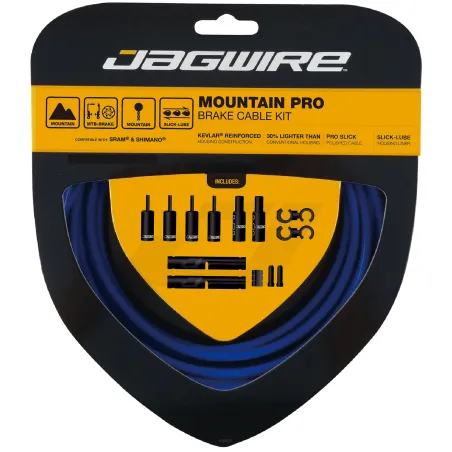Kit de câbles de frein vélo VTT - Freinage précis et fiable - JAGWIRE