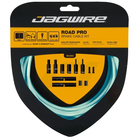 Kit câble et gaine de frein route professionnel - Coloris élégant - JAGWIRE