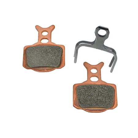Plaquettes de frein vélo métalliques frittées - Freinage puissant modèle Cura - FORMULA
