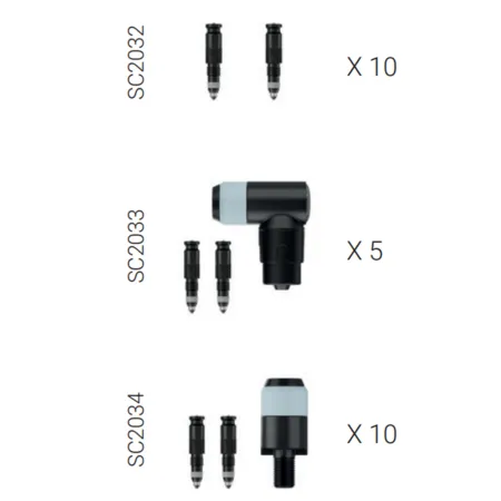 Kit de démarrage valves tubeless vélo Presta - Montage simplifié Clik Valve - SCHWALBE