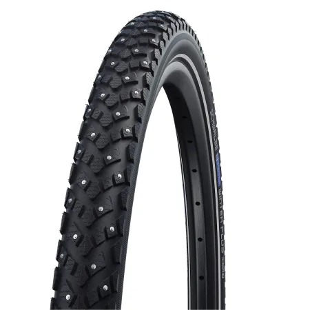 Pneu vélo hiver filaire 26 pouces Marathon Winter - Adhérence sur sol froid et visibilité - SCHWALBE