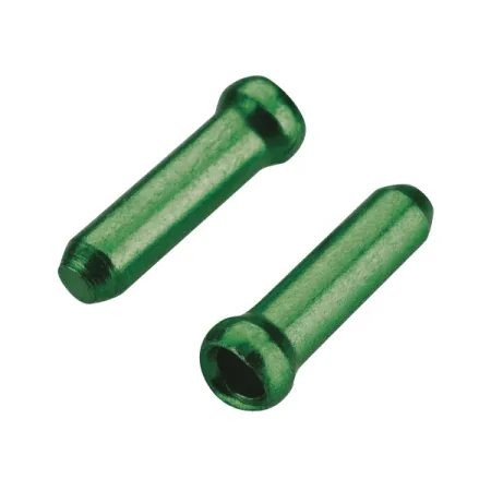 Embouts de câble frein ou dérailleur - Lot de 500 vert - JAGWIRE