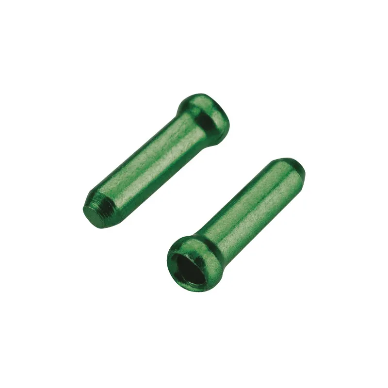 Embouts de câble frein ou dérailleur - Lot de 500 vert - JAGWIRE