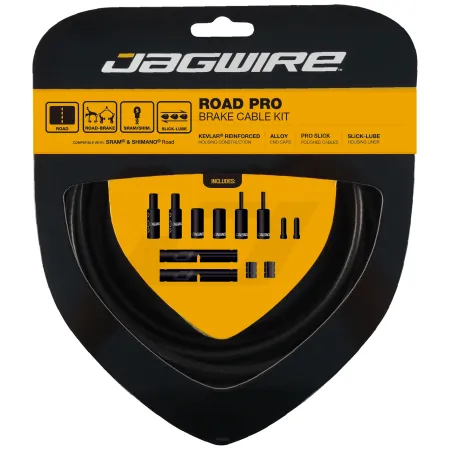 Kit câble et gaine de frein route professionnel - Freinage précis - JAGWIRE