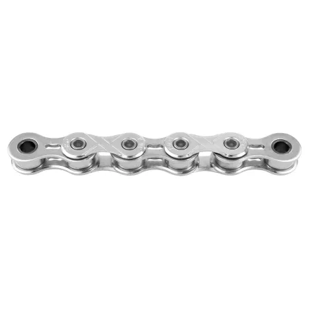 Chaine velo monovitesse argentee - Finition nickelee anti-corrosion - KMC