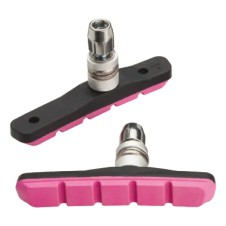 Patins de frein VTT rose - Freinage sportif fiable - JAGWIRE