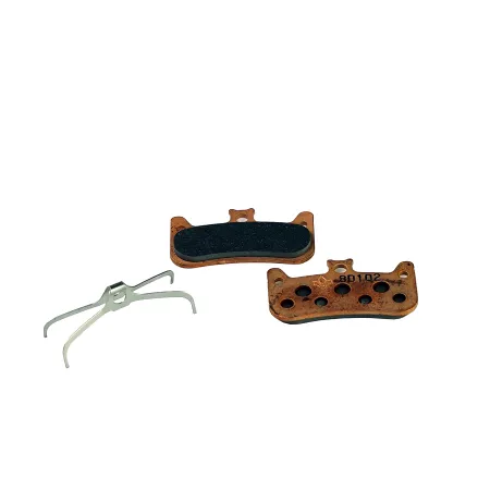 Plaquettes de frein vélo métalliques frittées - Freinage puissant modèle Cura4 - FORMULA