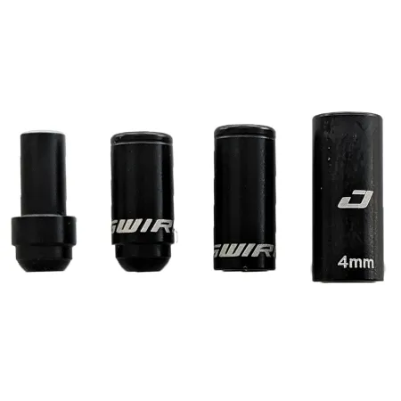 Embouts de gaine de dérailleur Elite Link 2x - Lot de 18 noirs - JAGWIRE
