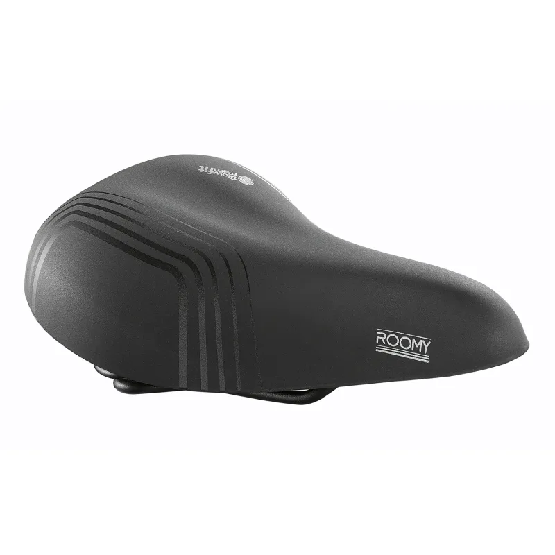 Selle vélo large confort noir - Position de conduite détendue - SELLE ROYAL