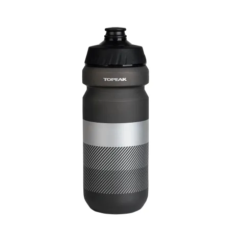 Bidon vélo 650ml coloris noir - Hydratation légère pour cyclistes - TOPEAK