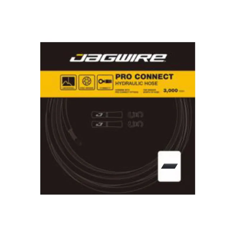 Durite hydraulique frein vélo noire - Connexion rapide freinage fiable - JAGWIRE