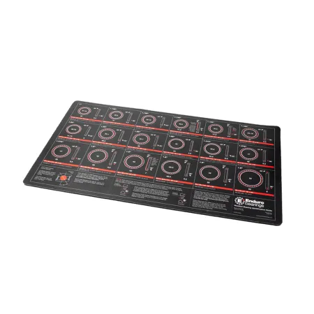 Tapis d'atelier identification roulements de direction - Organisation pratique en atelier - ENDURO BEARINGS