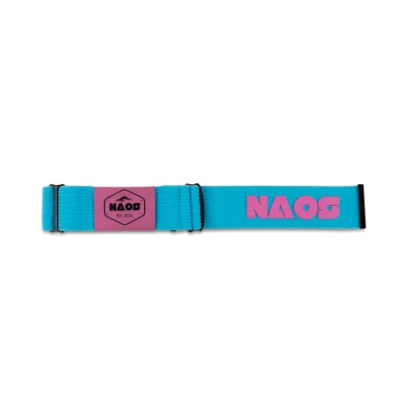 Sangle de rechange masque Selva rose bleu arctique - Fixation ajustable confortable - NAOS
