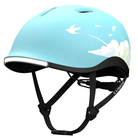 Casque vélo urbain lumineux - Design Fly High visibilité nocturne - LUMOS